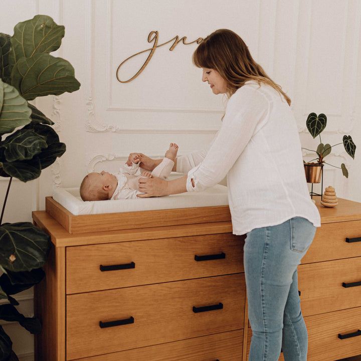 Cali 6 Drawer Dresser in Hazelnut