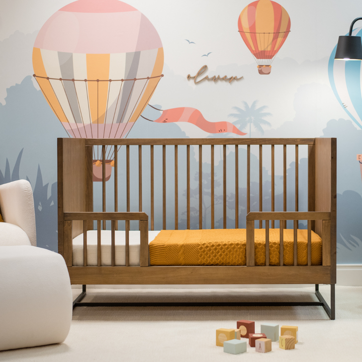 Noah Nursery Set in Walnut