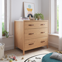 Cali 3 Drawer Dresser in Hazelnut