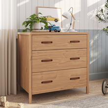 Cali 3 Drawer Dresser in Hazelnut