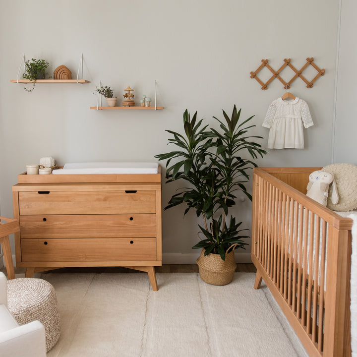 Boho Noah Wood Shelf in Hazelnut