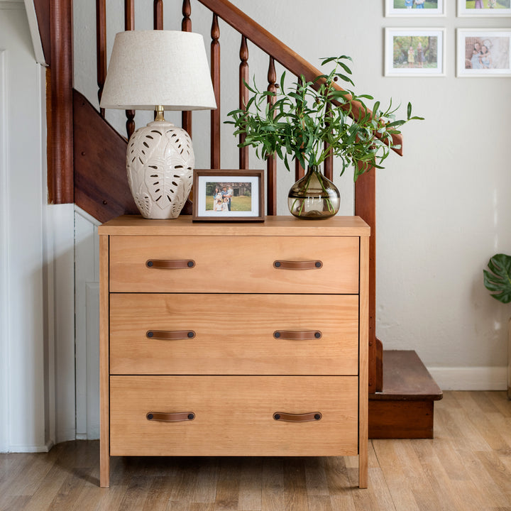 Cali Nursery Set - 3 Drawer Dresser in Hazelnut