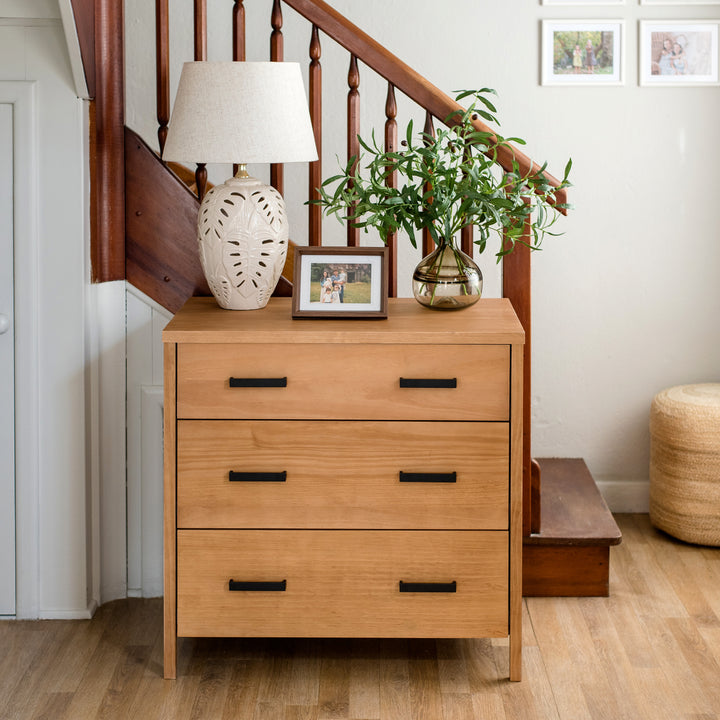 Cali Nursery Set - 3 Drawer Dresser in Hazelnut