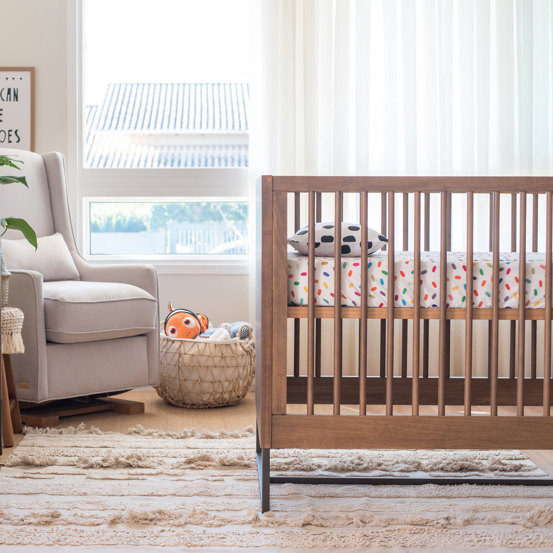 Noah Nursery Set in Walnut