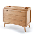 Mid-Century Changing Set in Hazelnut - 3 Drawer Dresser