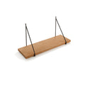 Mid-Century Wood Shelf in Hazelnut