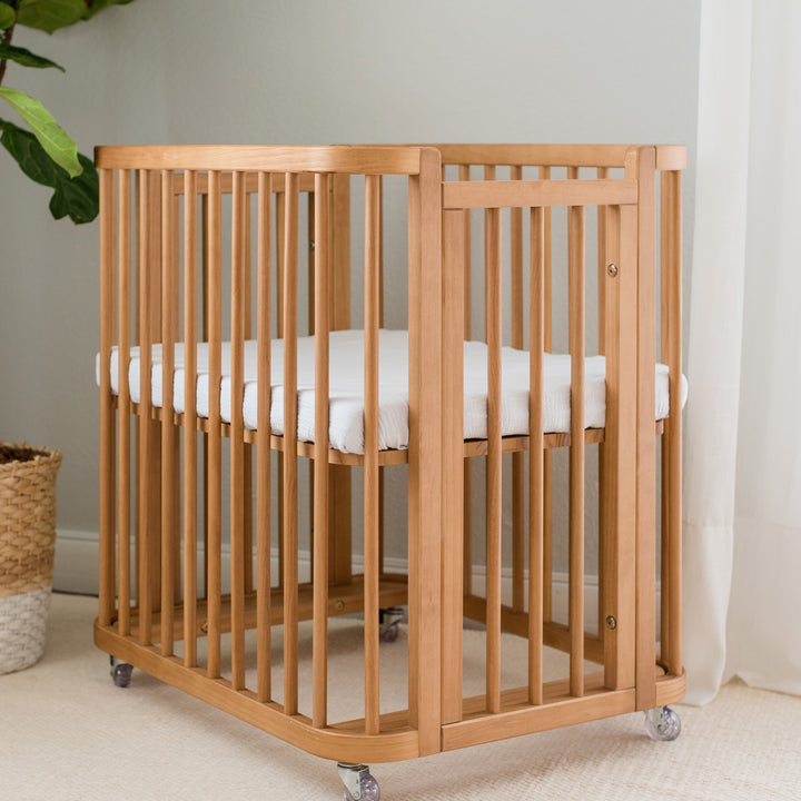 Samba Convertible Crib in Hazelnut - Spindles