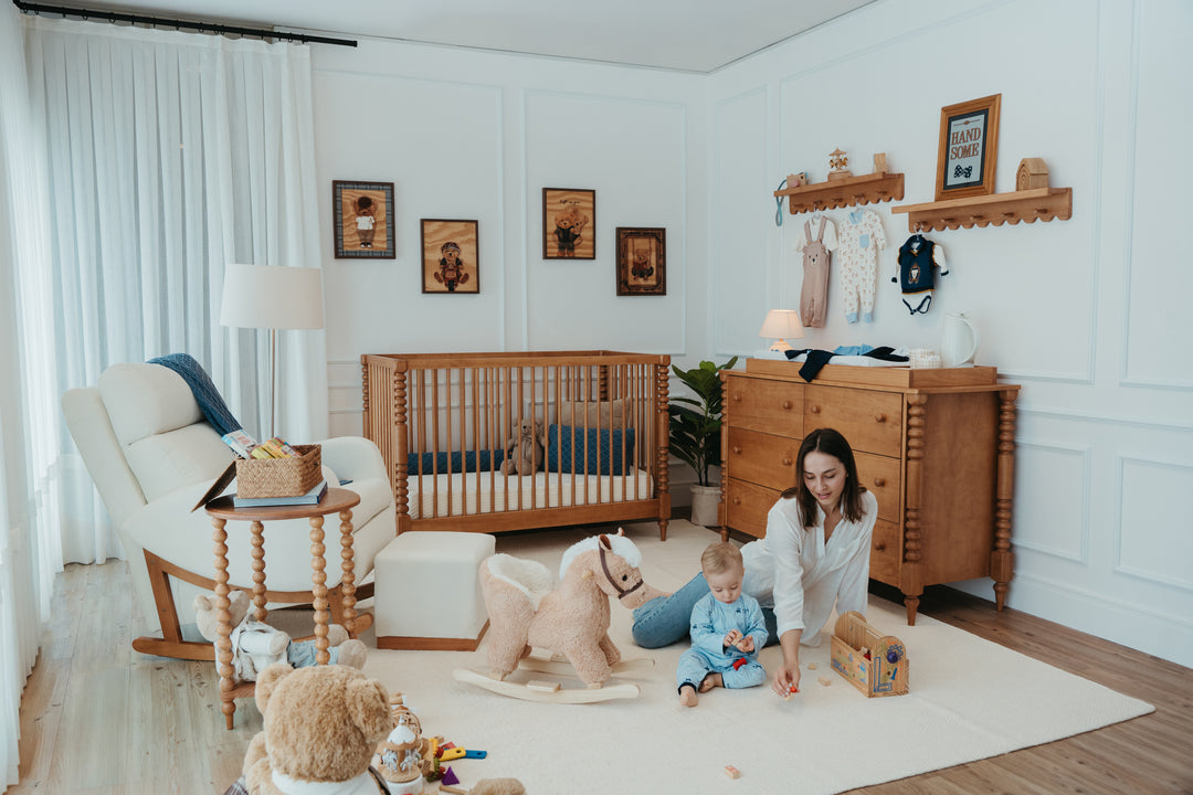 Selene Convertible Crib in Hazelnut
