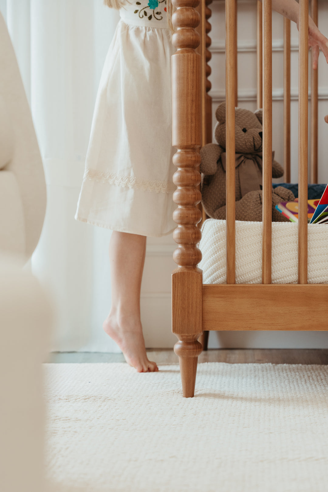 Selene Convertible Crib in Hazelnut