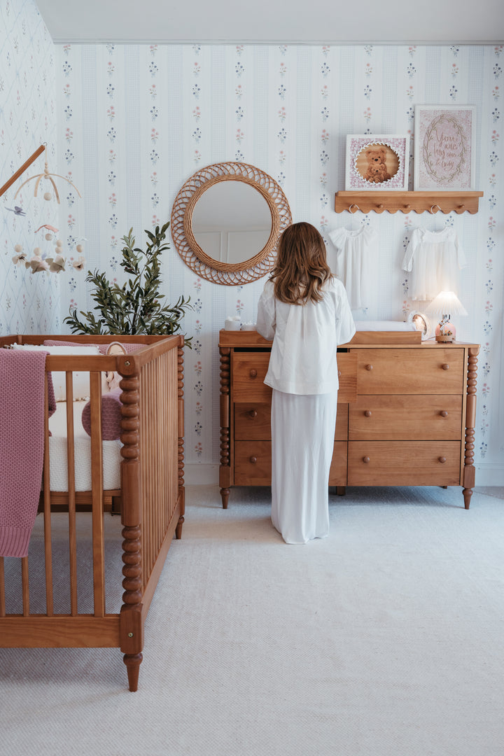 Selene 6 Drawer Dresser in Hazelnut