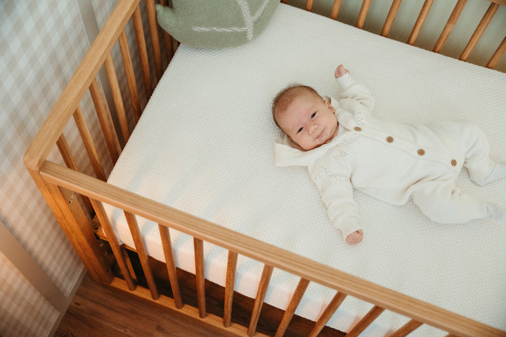 Cali Solid Wood 4-in-1 Convertible Crib – Hazelnut