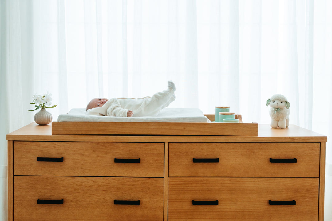 Cali 6 Drawer Dresser in Hazelnut