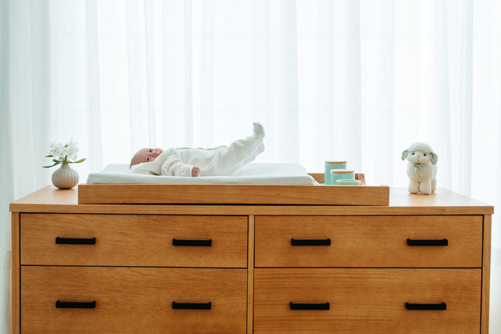 Cali 6 Drawer Dresser in Hazelnut
