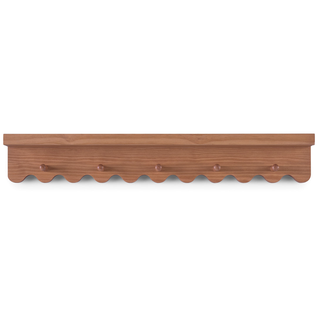 Selene Wood Shelf in Hazelnut