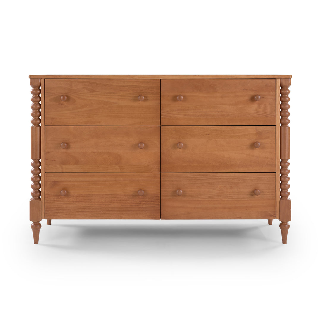 Selene 6 Drawer Dresser in Hazelnut