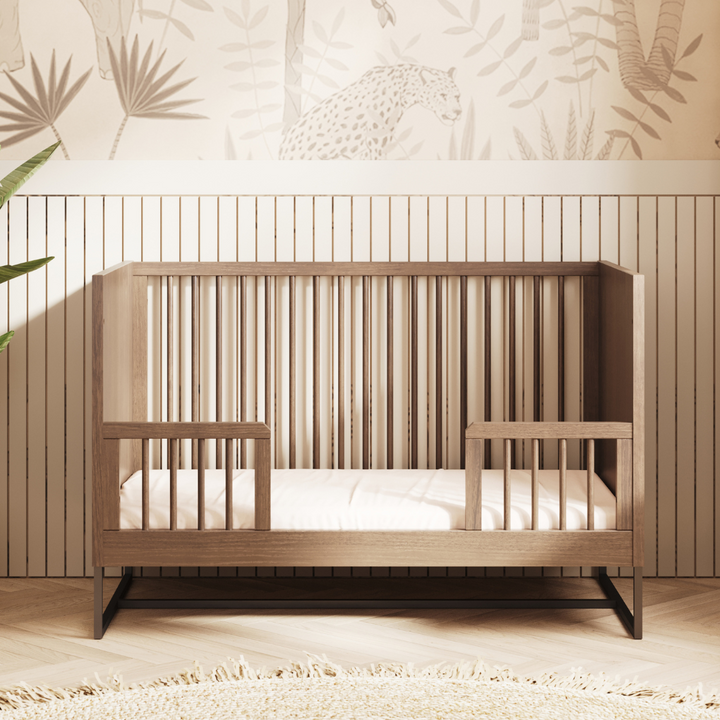 Noah Convertible Crib in Walnut