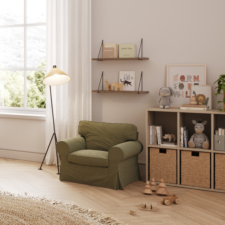 Noah Wood Shelf in Walnut