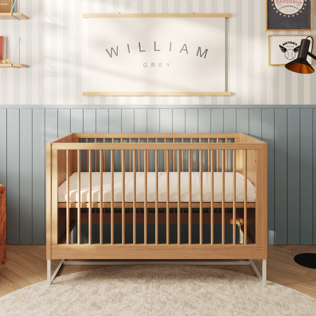 Boho Noah Convertible Crib in Hazelnut