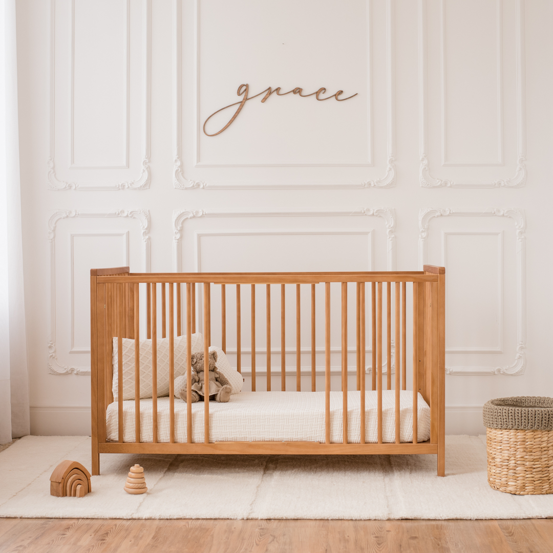 Denver Convertible Crib in Hazelnut