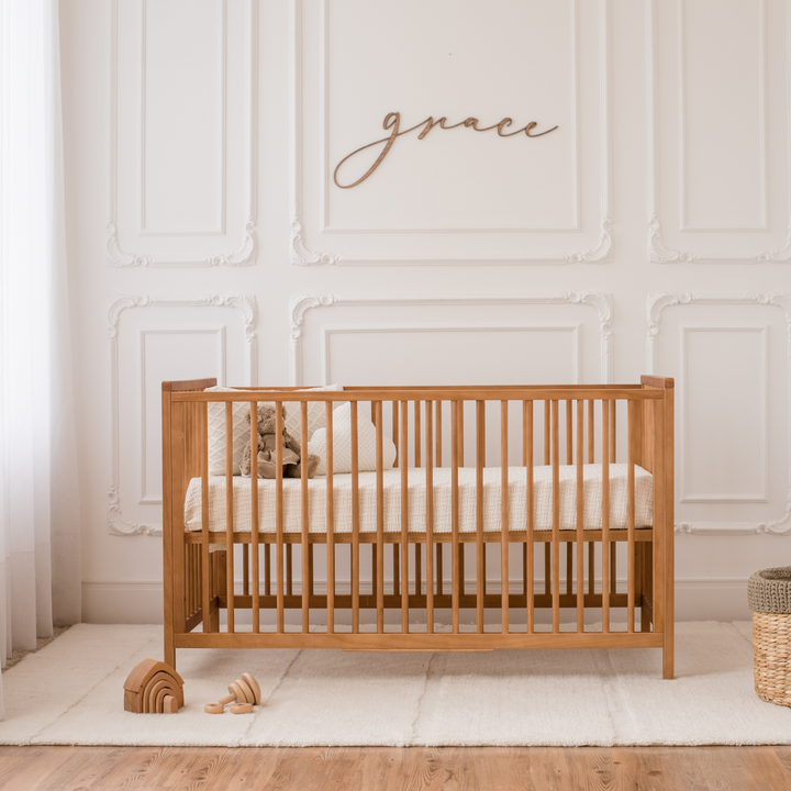 Denver Convertible Crib in Hazelnut