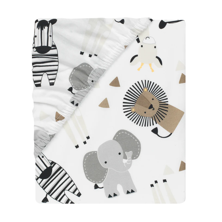 Jungle Safari Mini Crib Sheet