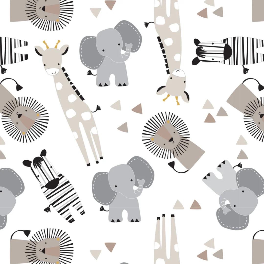 Jungle Safari Mini Crib Sheet