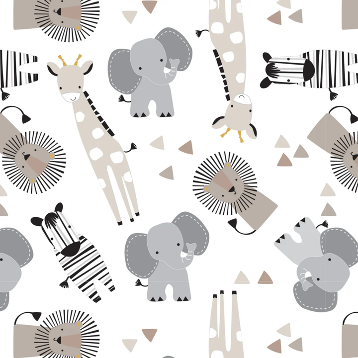 Jungle Safari Mini Crib Sheet