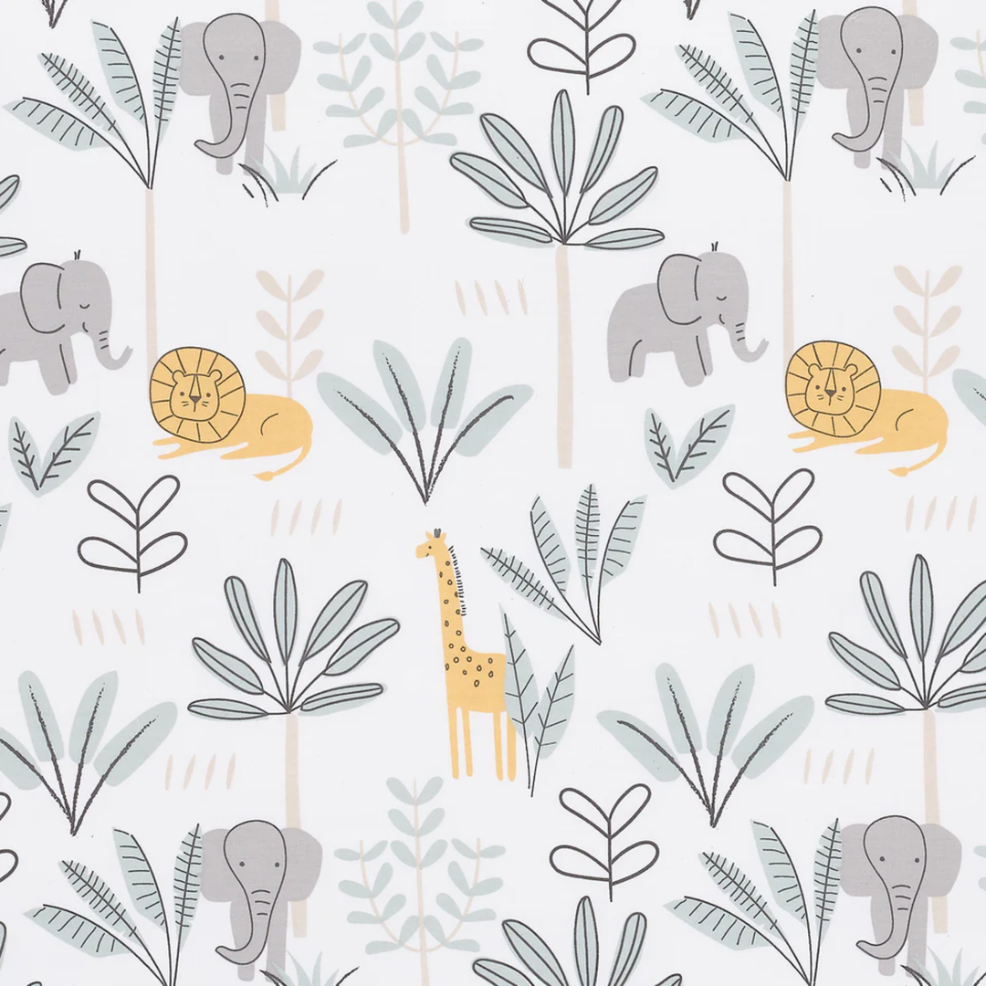 Jungle Adventure Mini Crib Sheet