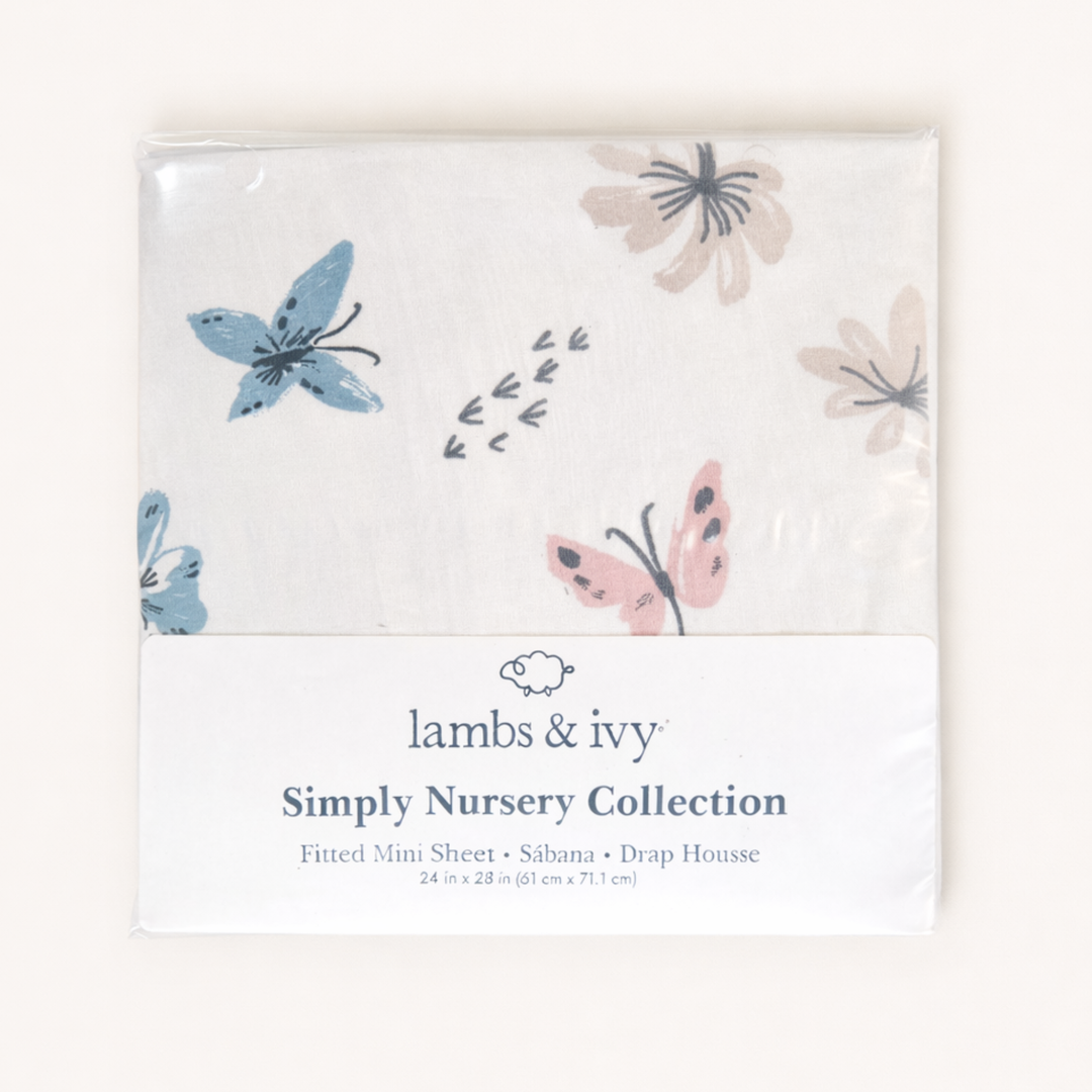 Baby Blooms Mini Crib Sheet