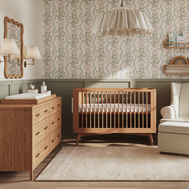 Mid-Century and Cali Nursery Set Leather Mid-Century and Cali Nursery Set Leather