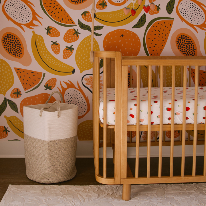 Samba Convertible Crib in Hazelnut - Spindles