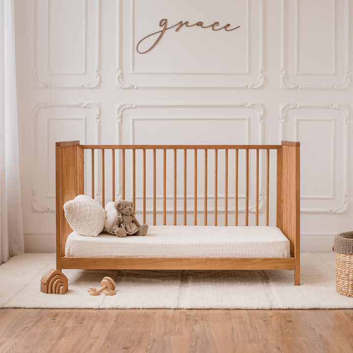 Denver Convertible Crib in Hazelnut