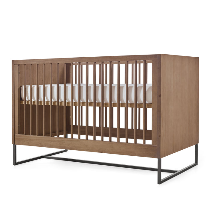 Noah Convertible Crib in Walnut