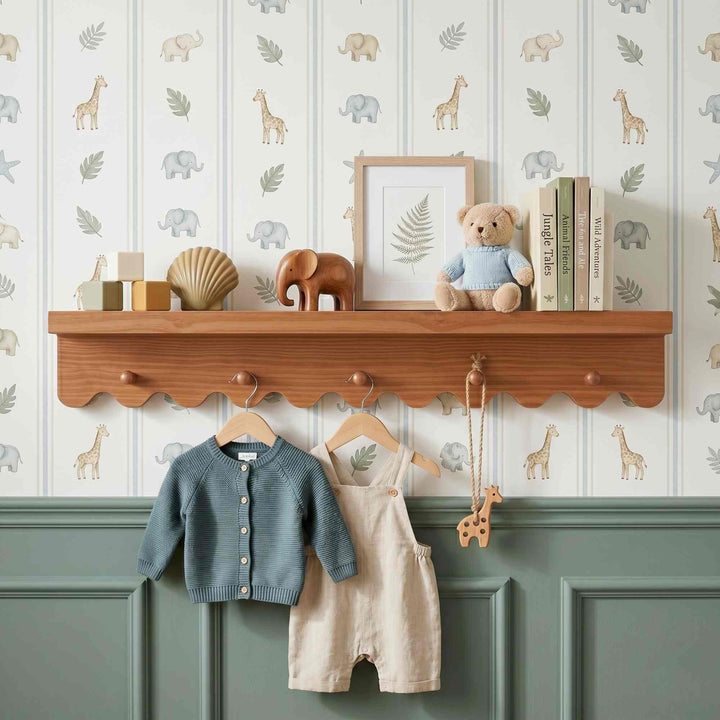 Selene Wood Shelf in Hazelnut