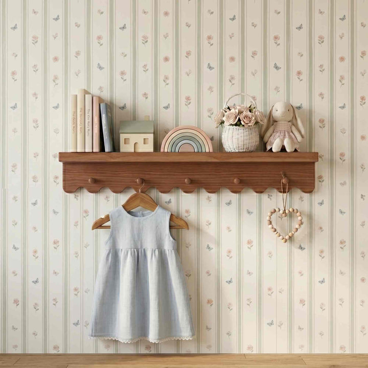 Selene Wood Shelf in Hazelnut