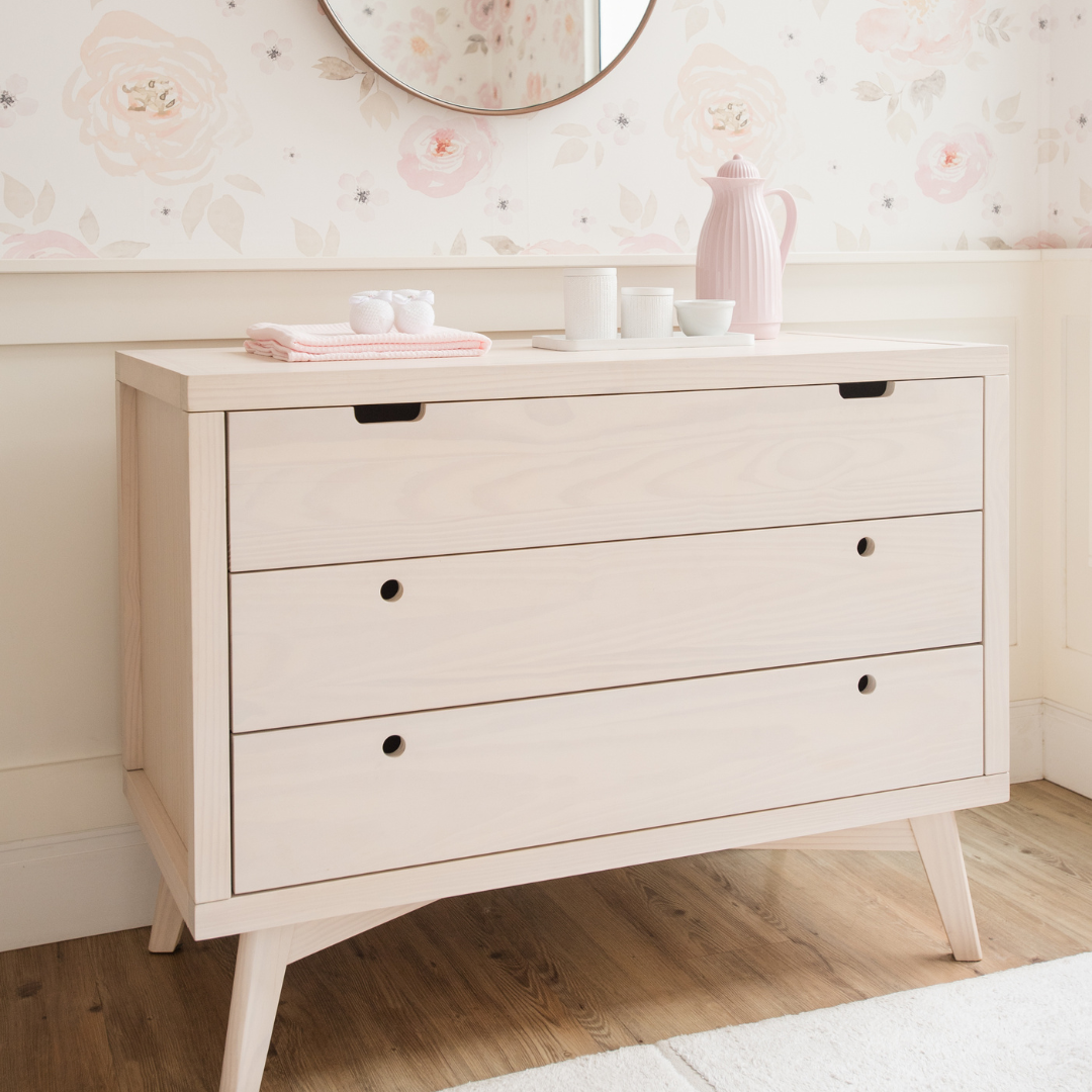 Retro Dresser in Natural Washed