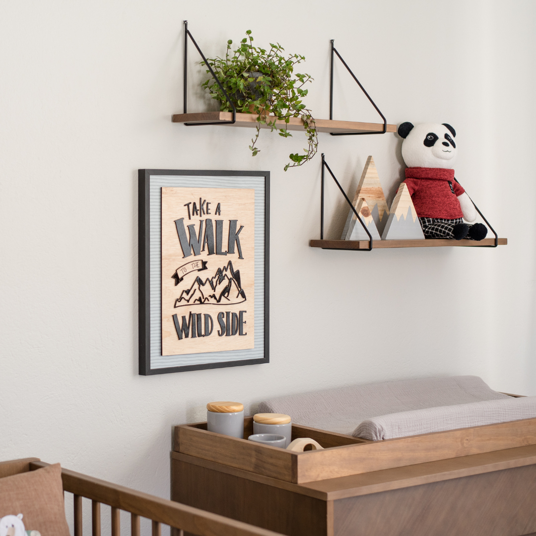 Nursery room shelves sales