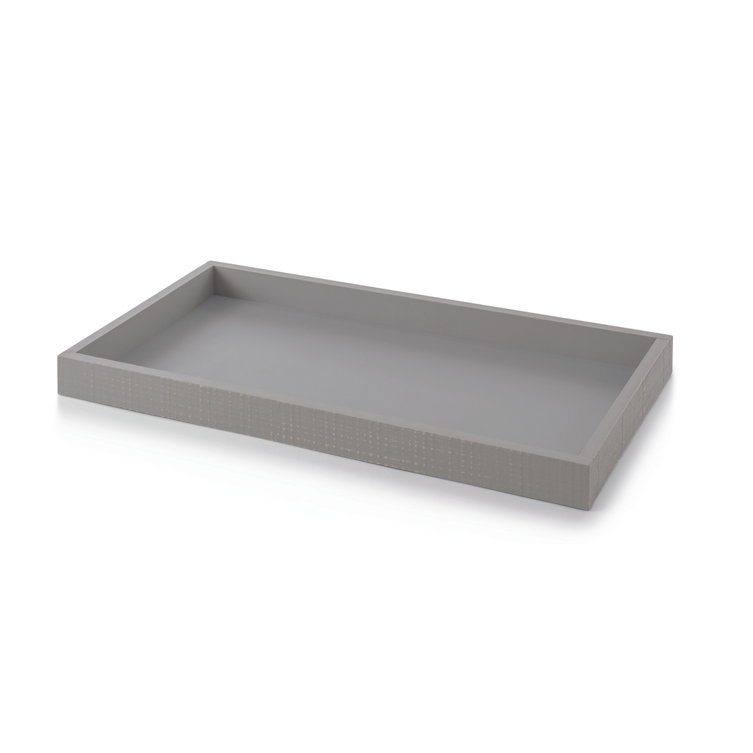 Oliver Changing Tray in Rustic Gray