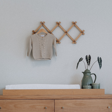 Boho Noah Coat Rack in Hazelnut | Simply Nursery