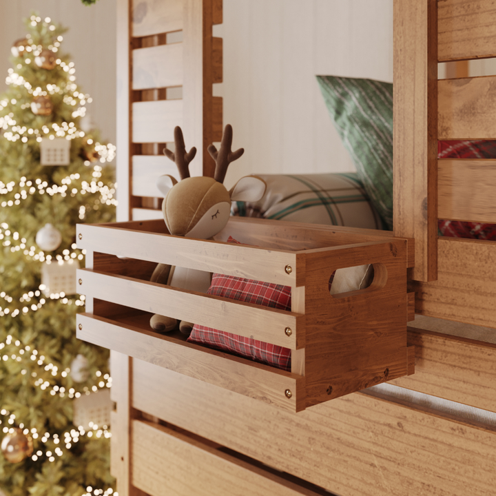 Market Box Shelf in Hazelnut