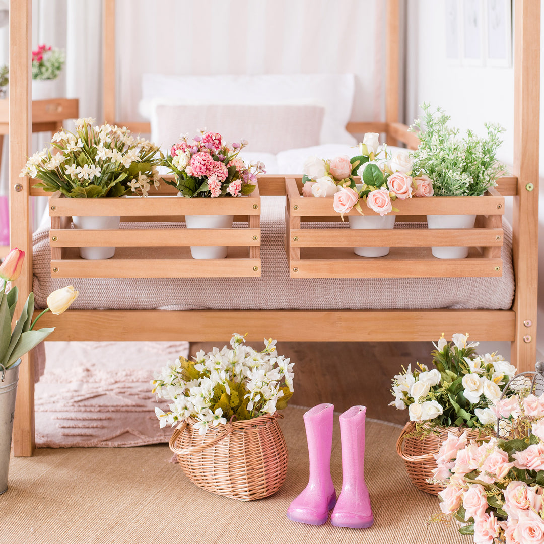 Market Box Shelf in Hazelnut