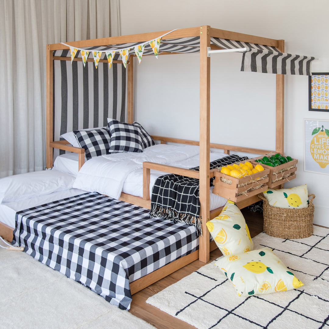 Kids Twin and Trundle Bed